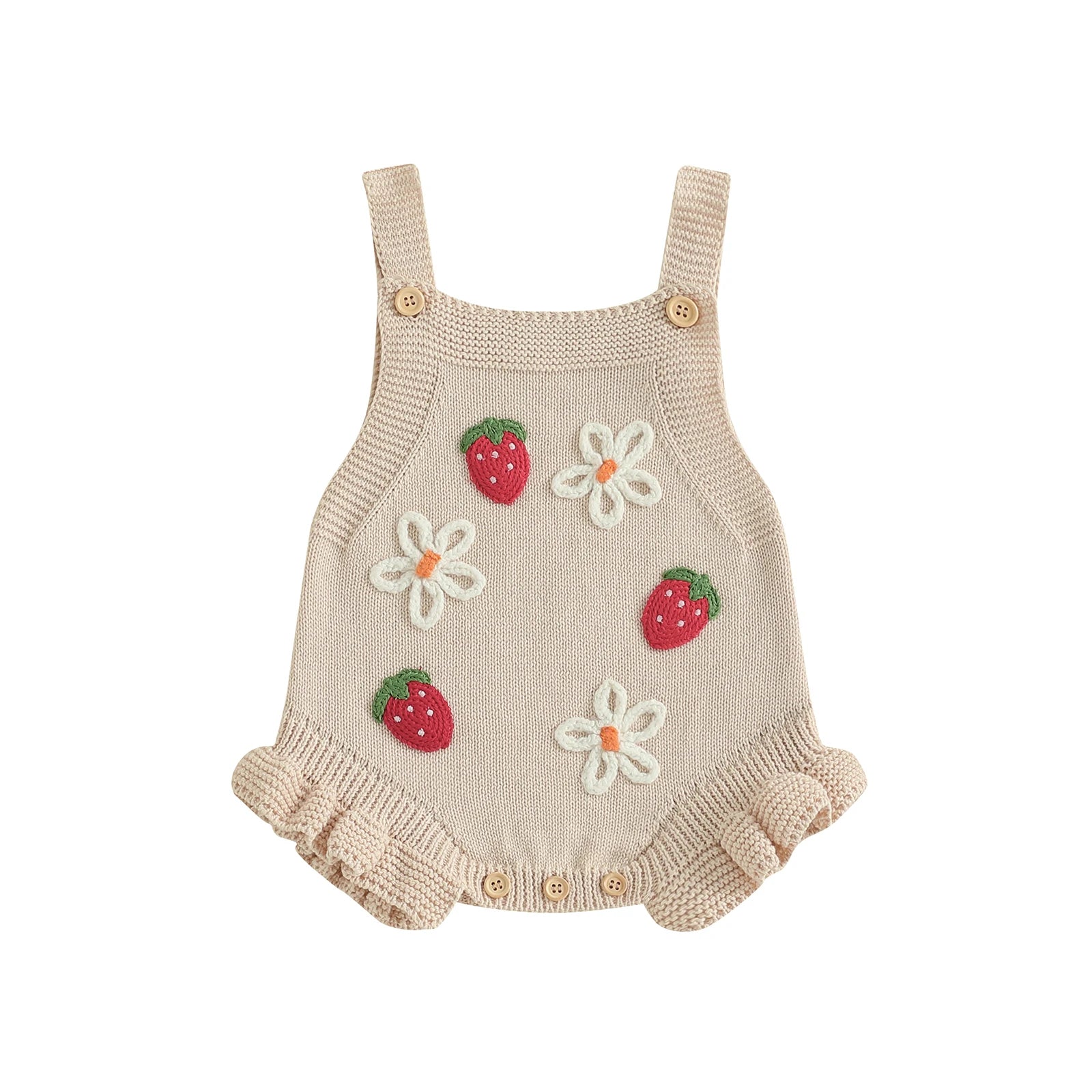 Baby Berry Knit Romper - Image 7