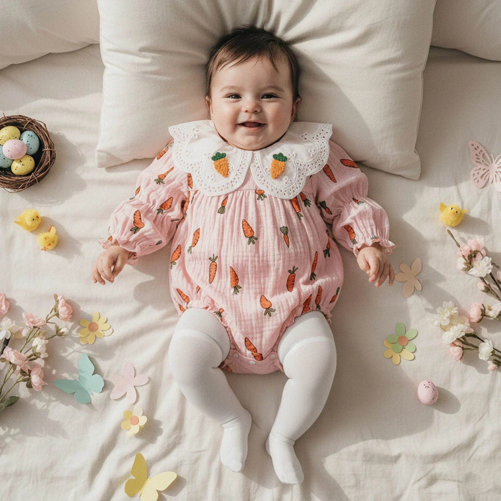 Baby Carrot Romper - Image 3