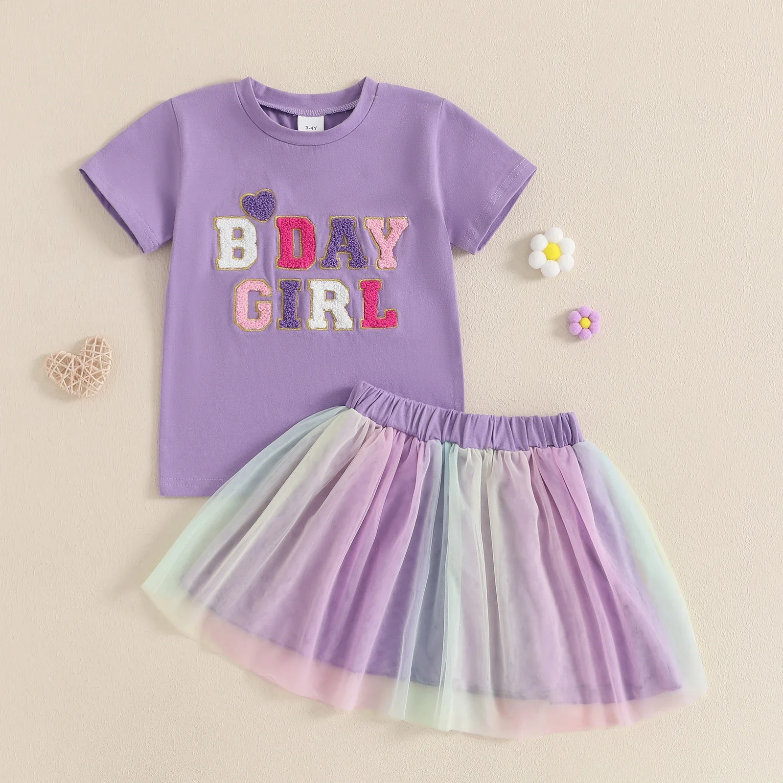 B'Day Girl Tutu Set - Image 4