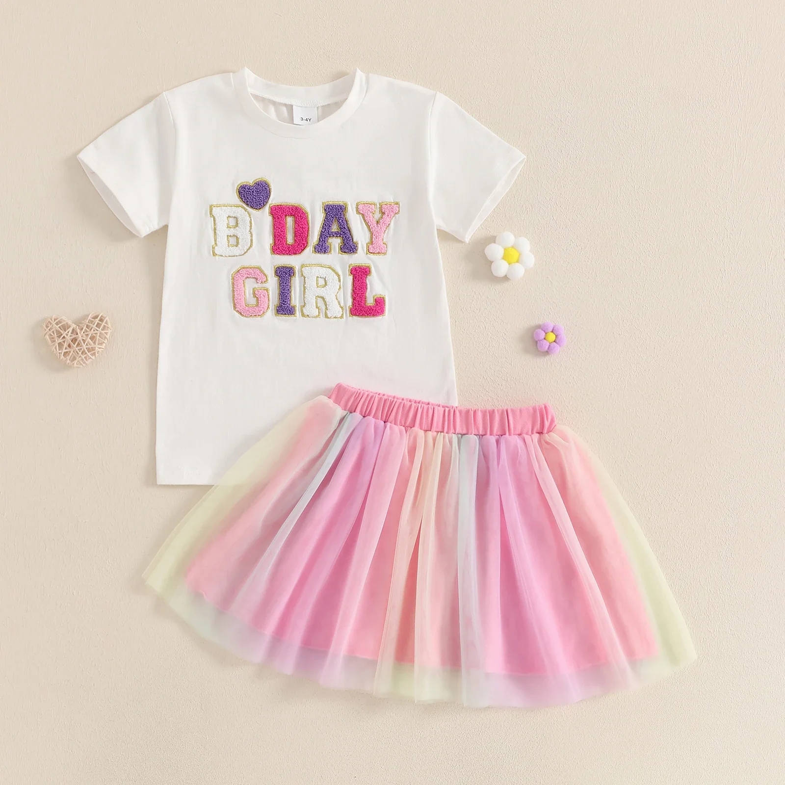 B'Day Girl Tutu Set - Image 6