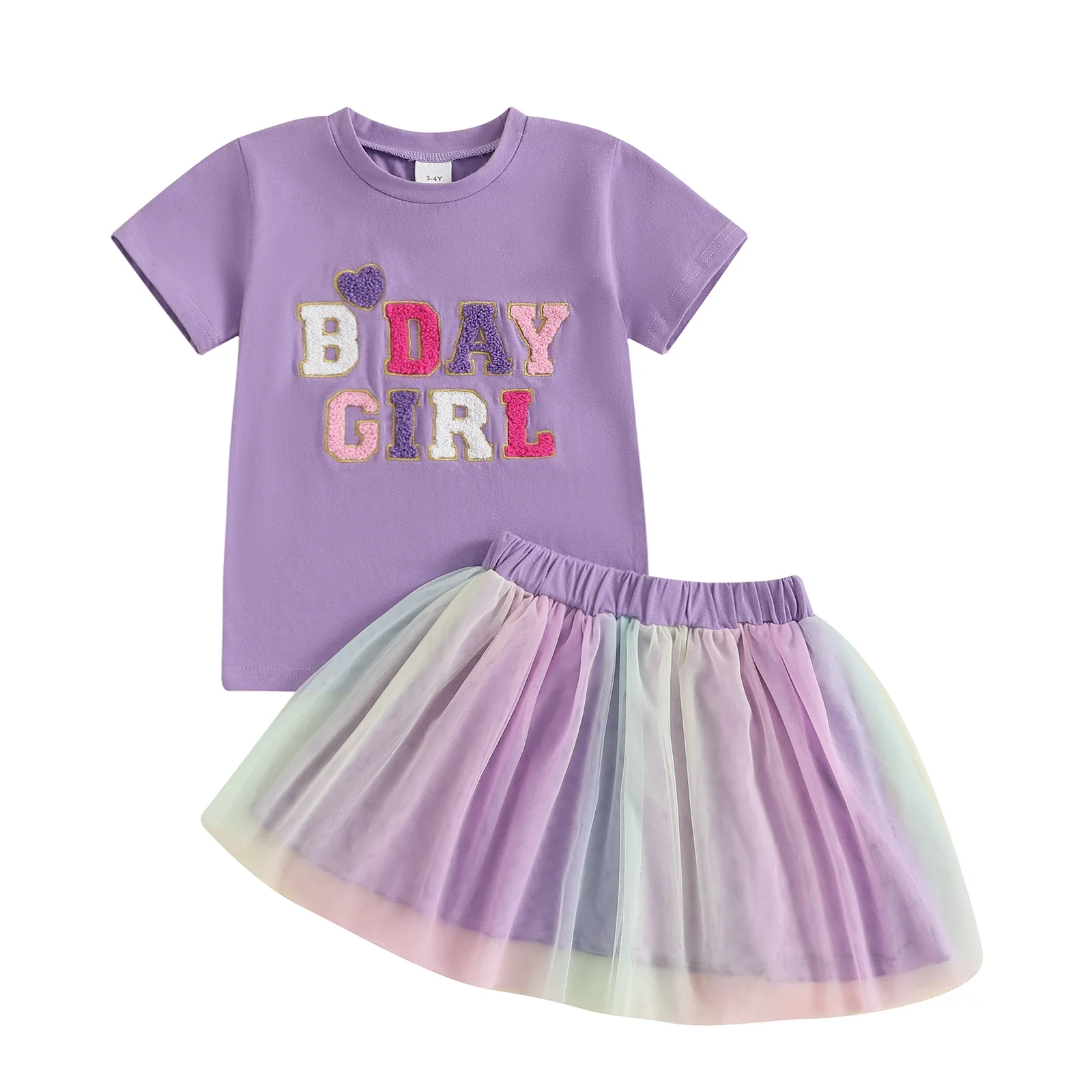 B'Day Girl Tutu Set - Image 9