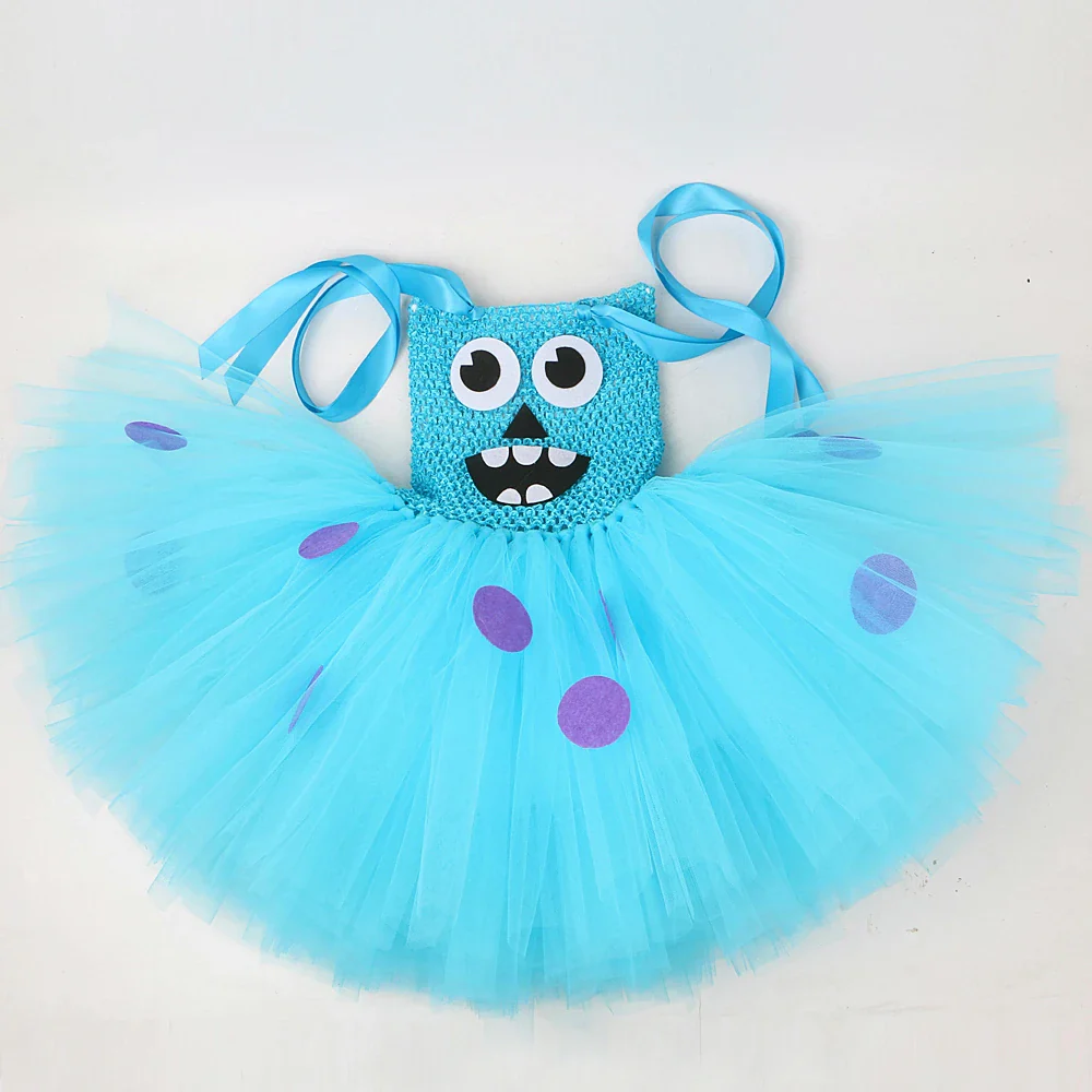 Big Blue Monster Dress - Image 5