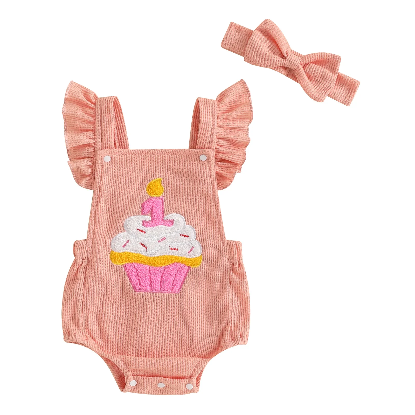 Cupcake Sprinkles Romper - Image 9