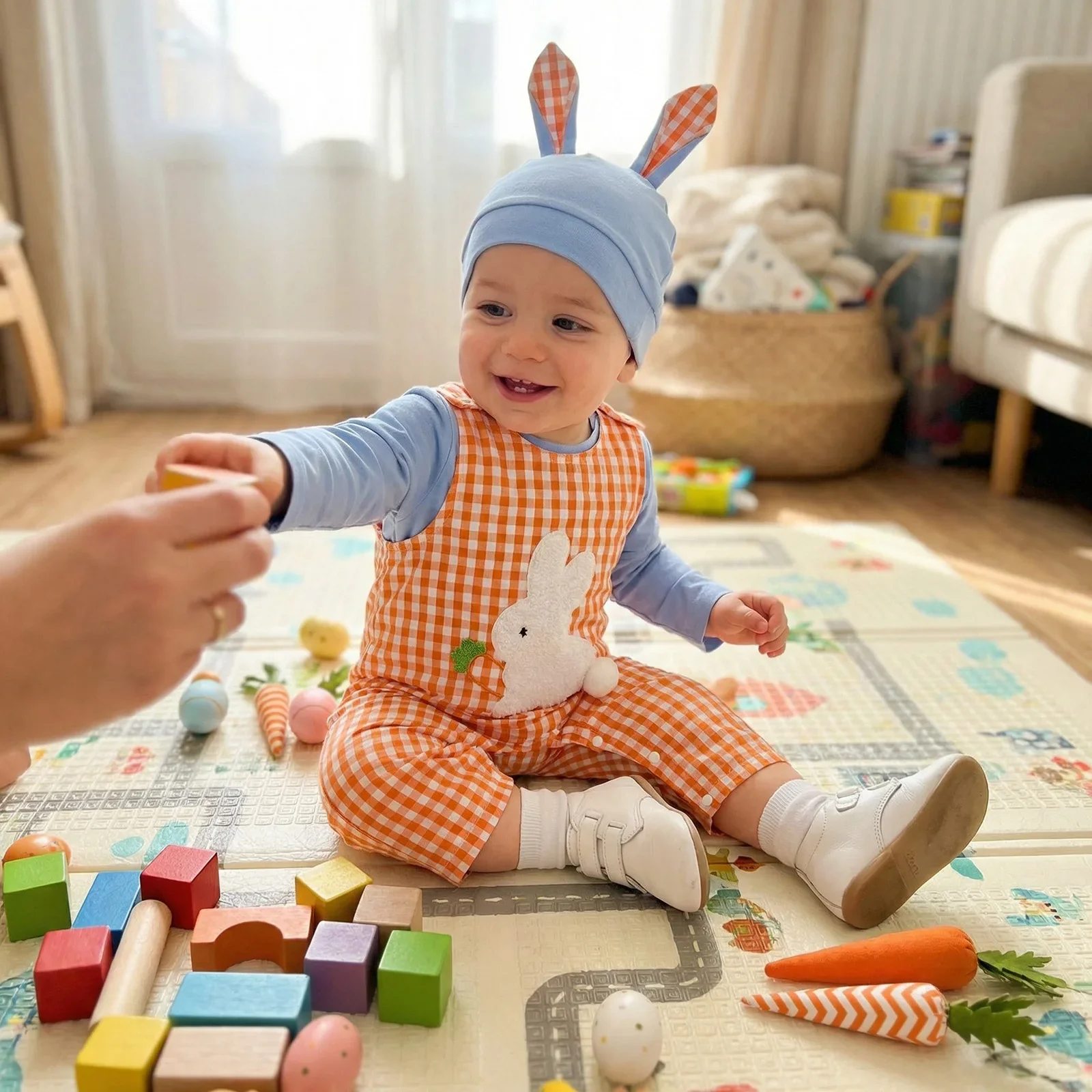 Easter Overalls Set - Image 4