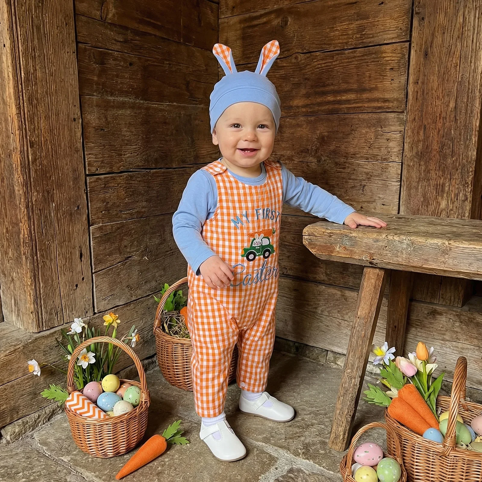Easter Overalls Set - Image 5