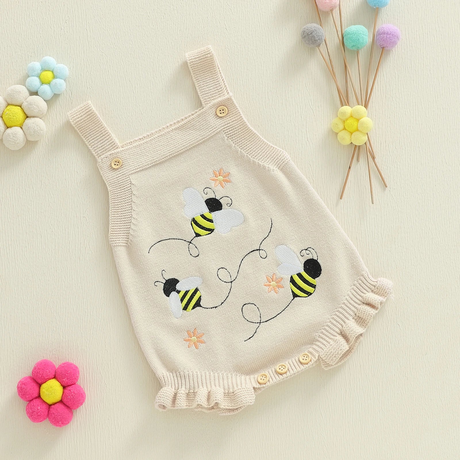 Spring Time Knitted Romper - Image 4