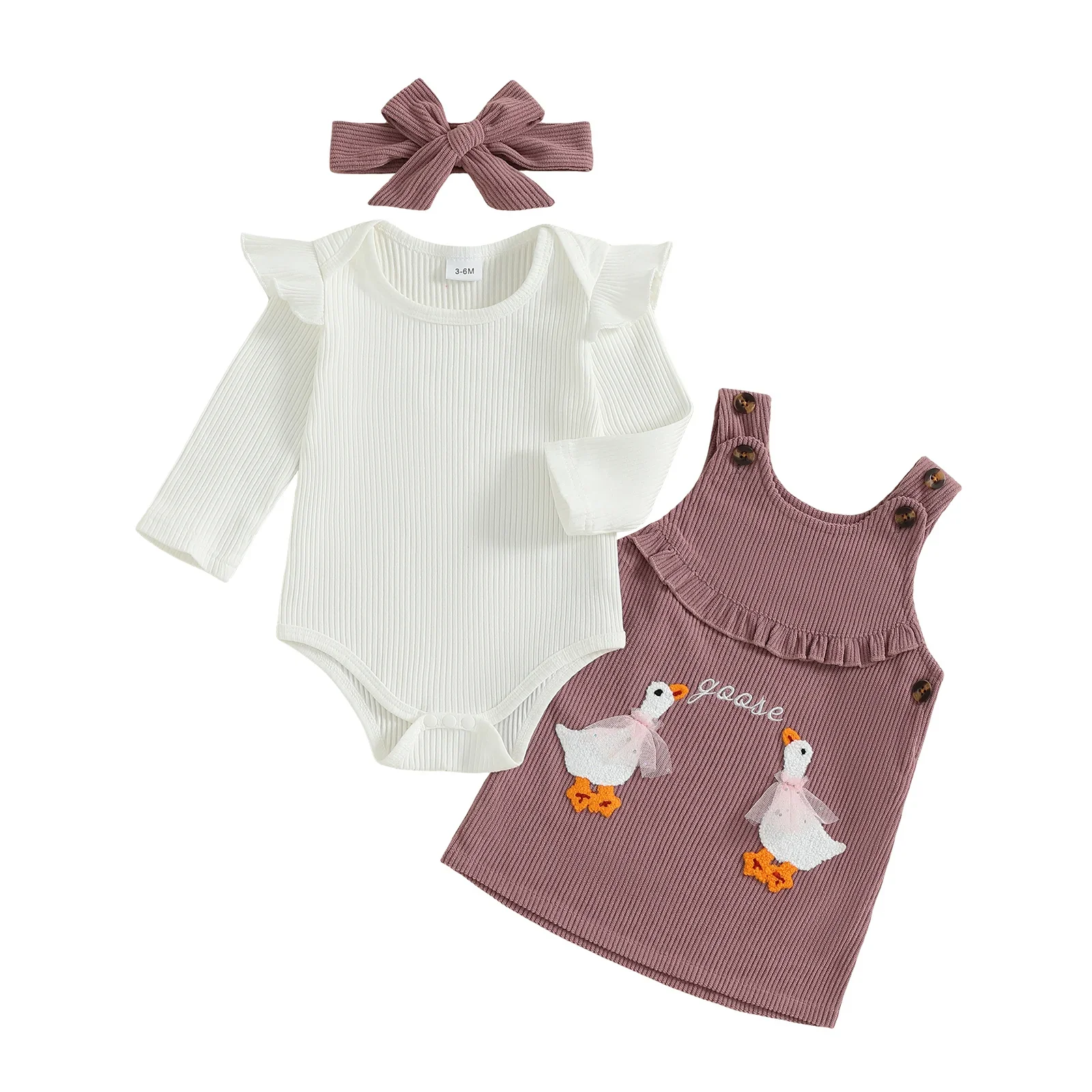 Goose & Gingam Dress Sets - Image 8