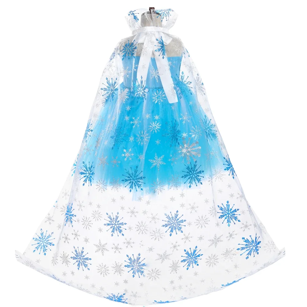 Ice Princess Dress & Cape - Image 4