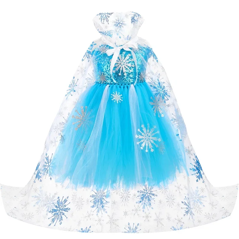 Ice Princess Dress & Cape - Image 8