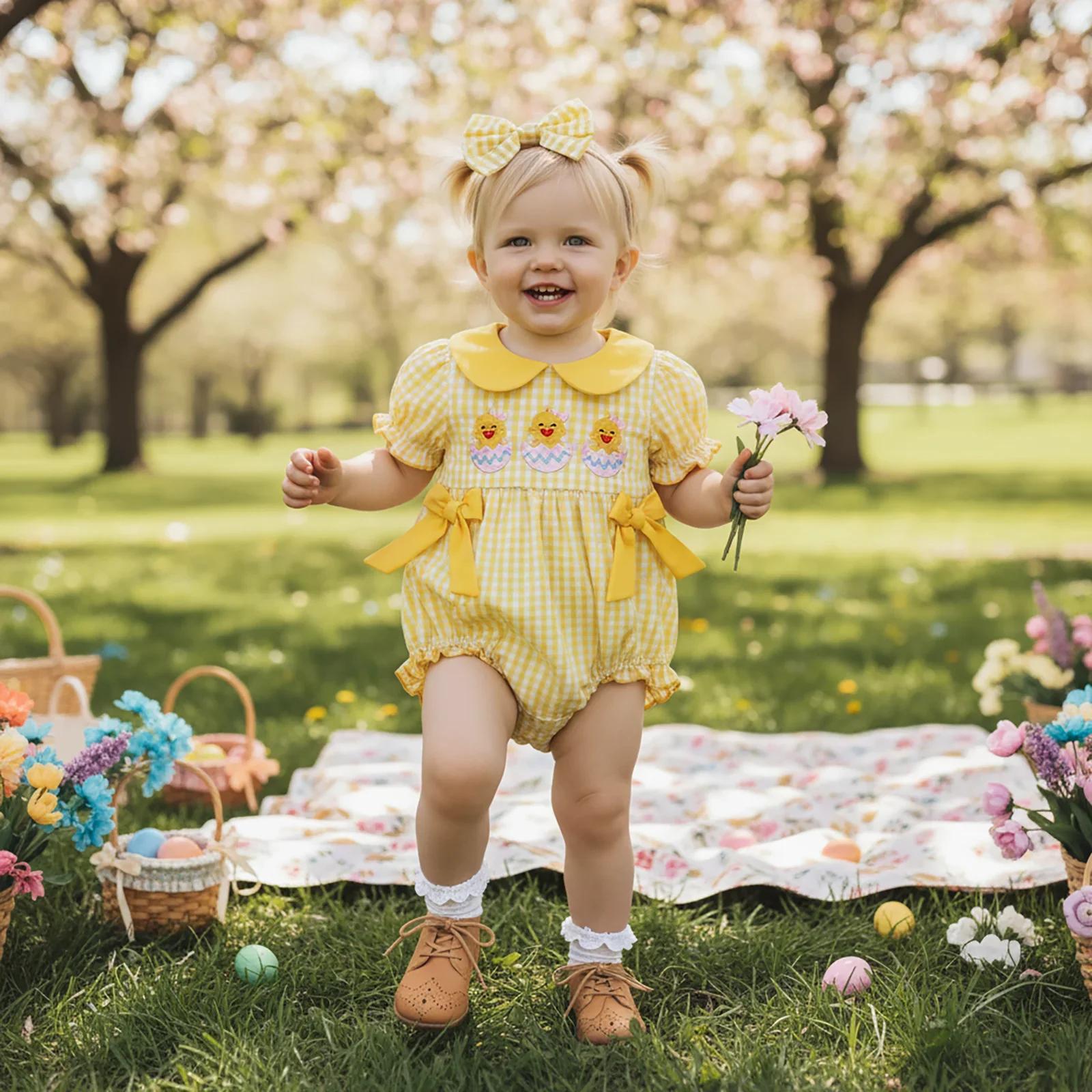 Little Chick Romper - Image 3