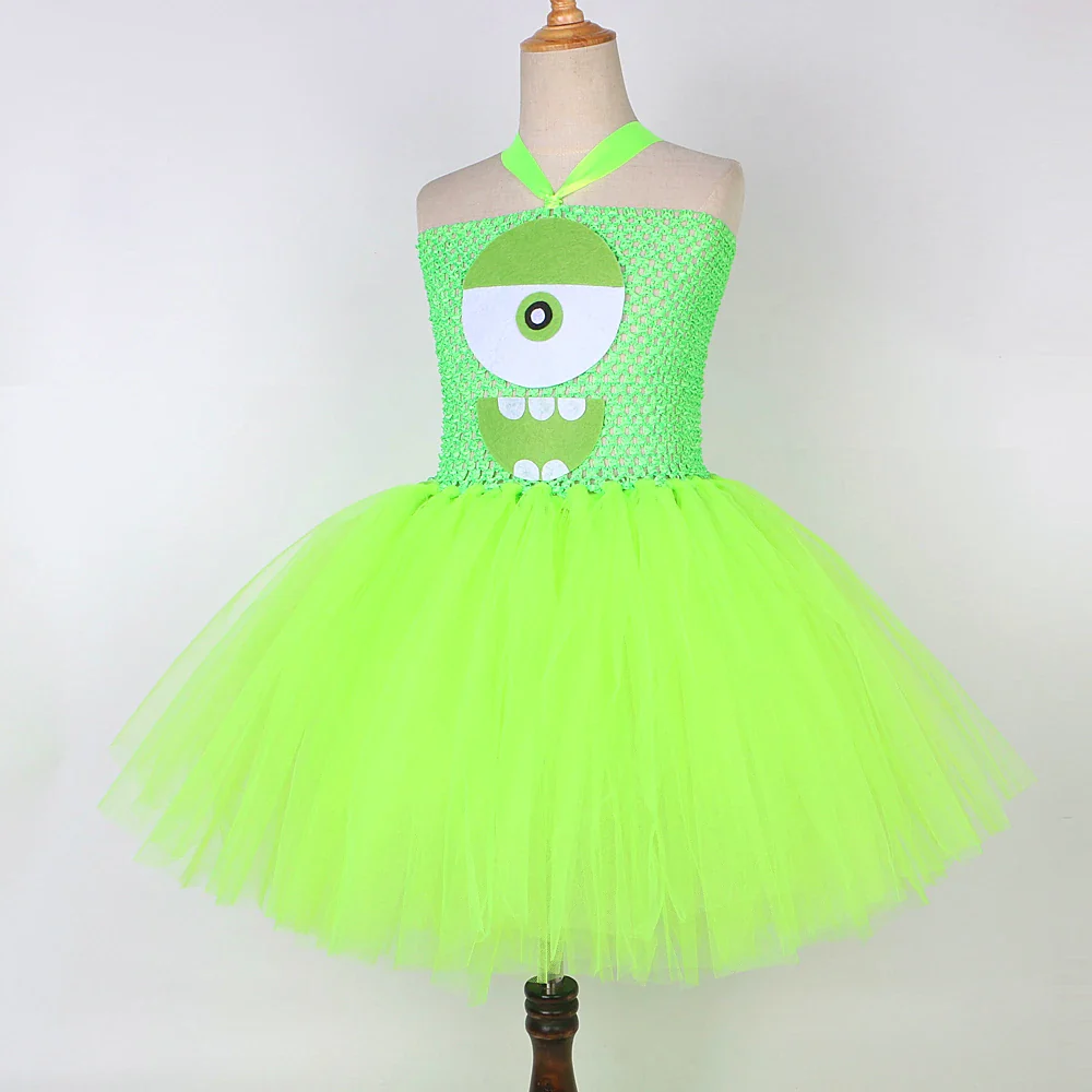Little Green Monster Dress - Image 3