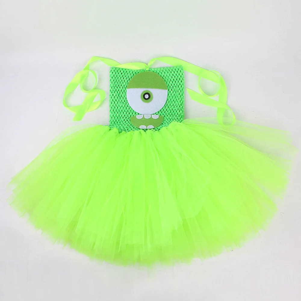 Little Green Monster Dress - Image 5