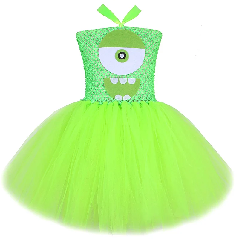 Little Green Monster Dress - Image 8