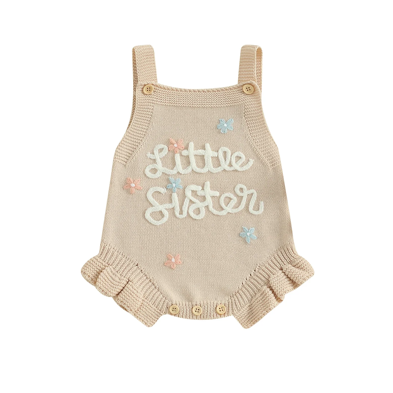 Little Sister Knitted Romper - Image 3