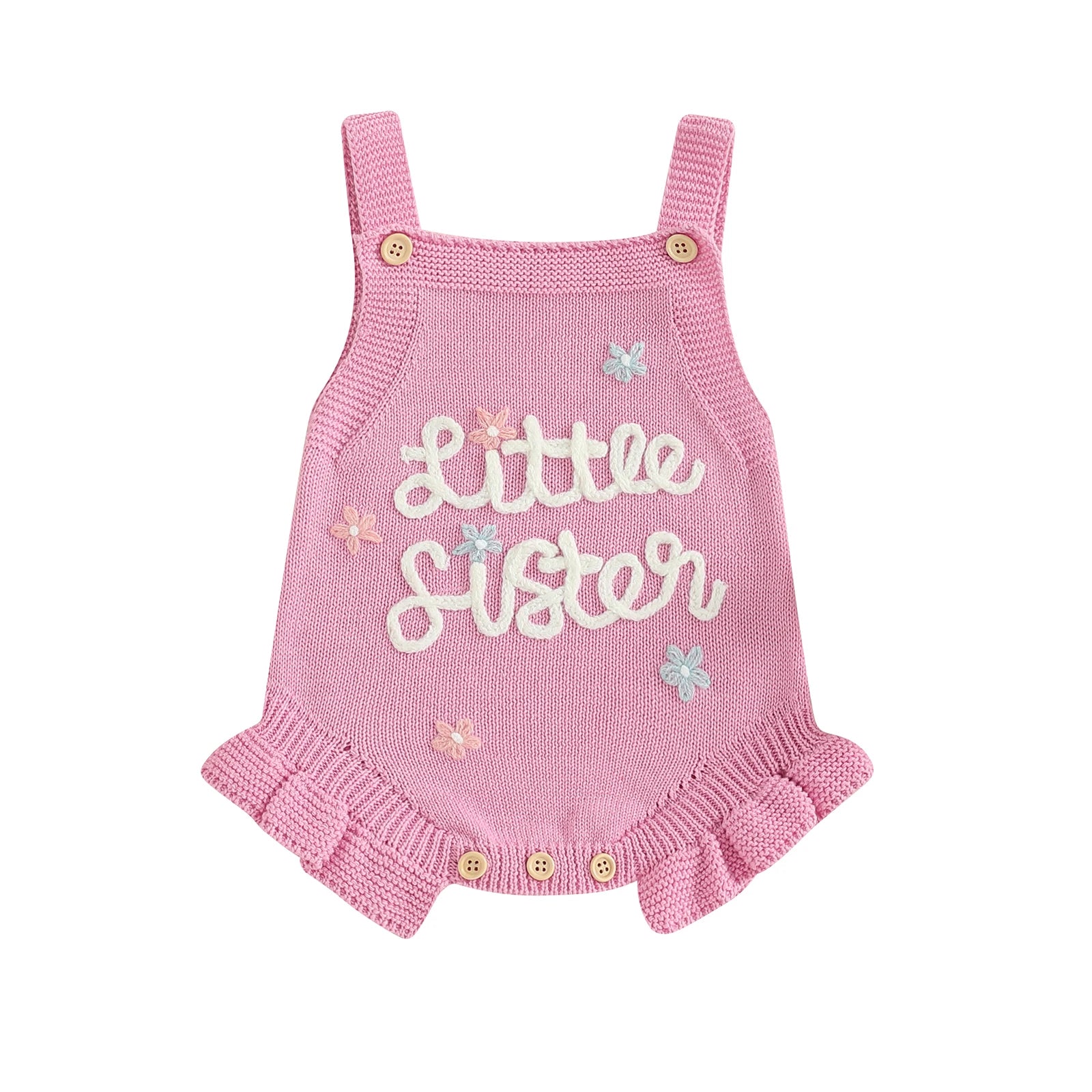 Little Sister Knitted Romper - Image 4