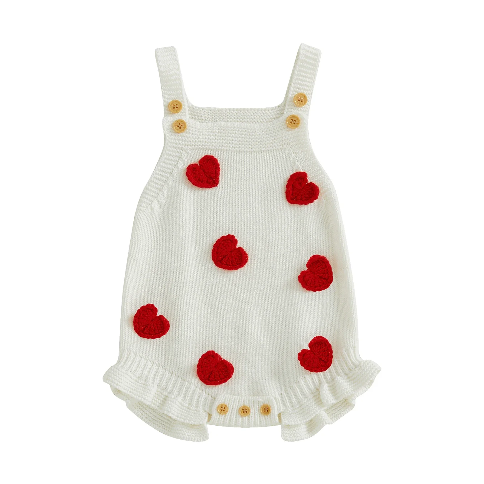 Love Knitted Vest Romper - Image 7