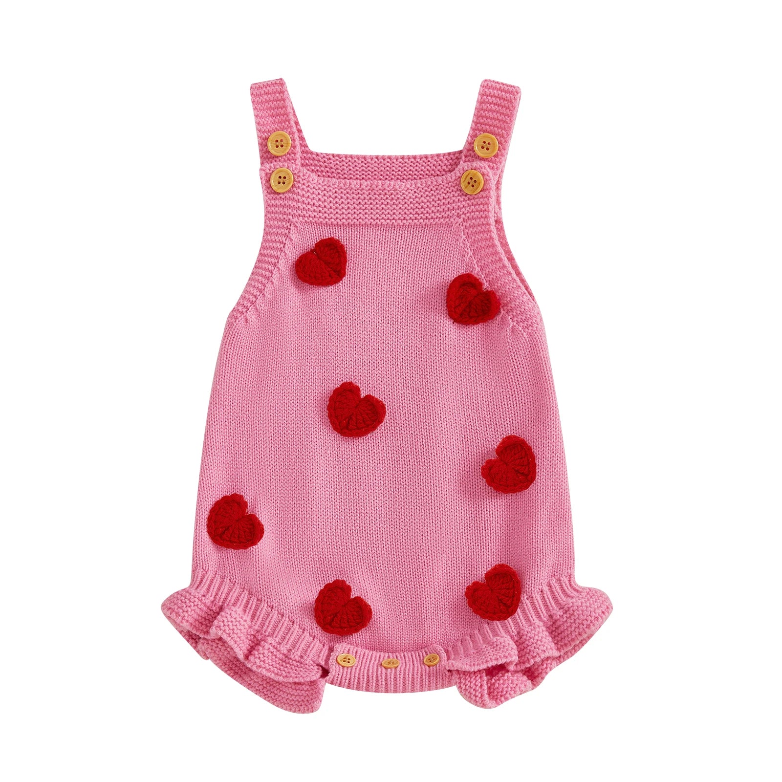 Love Knitted Vest Romper - Image 8
