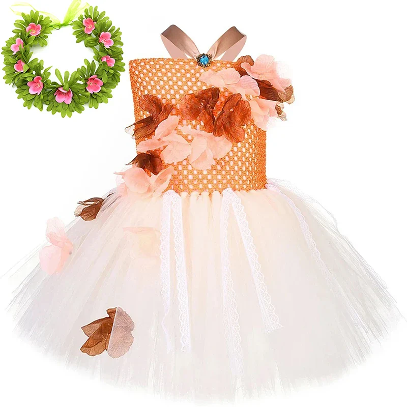 Polynesian Flower Dress - Image 9