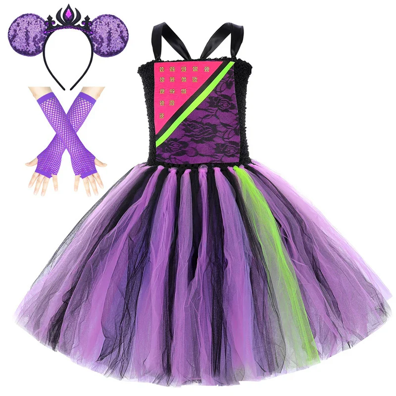Purple Rebel Princess Costume - Image 7