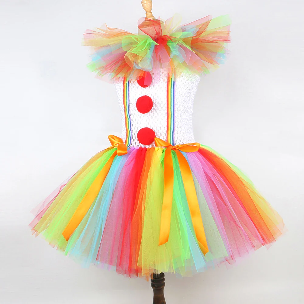 Rainbow Clown Dress - Image 3
