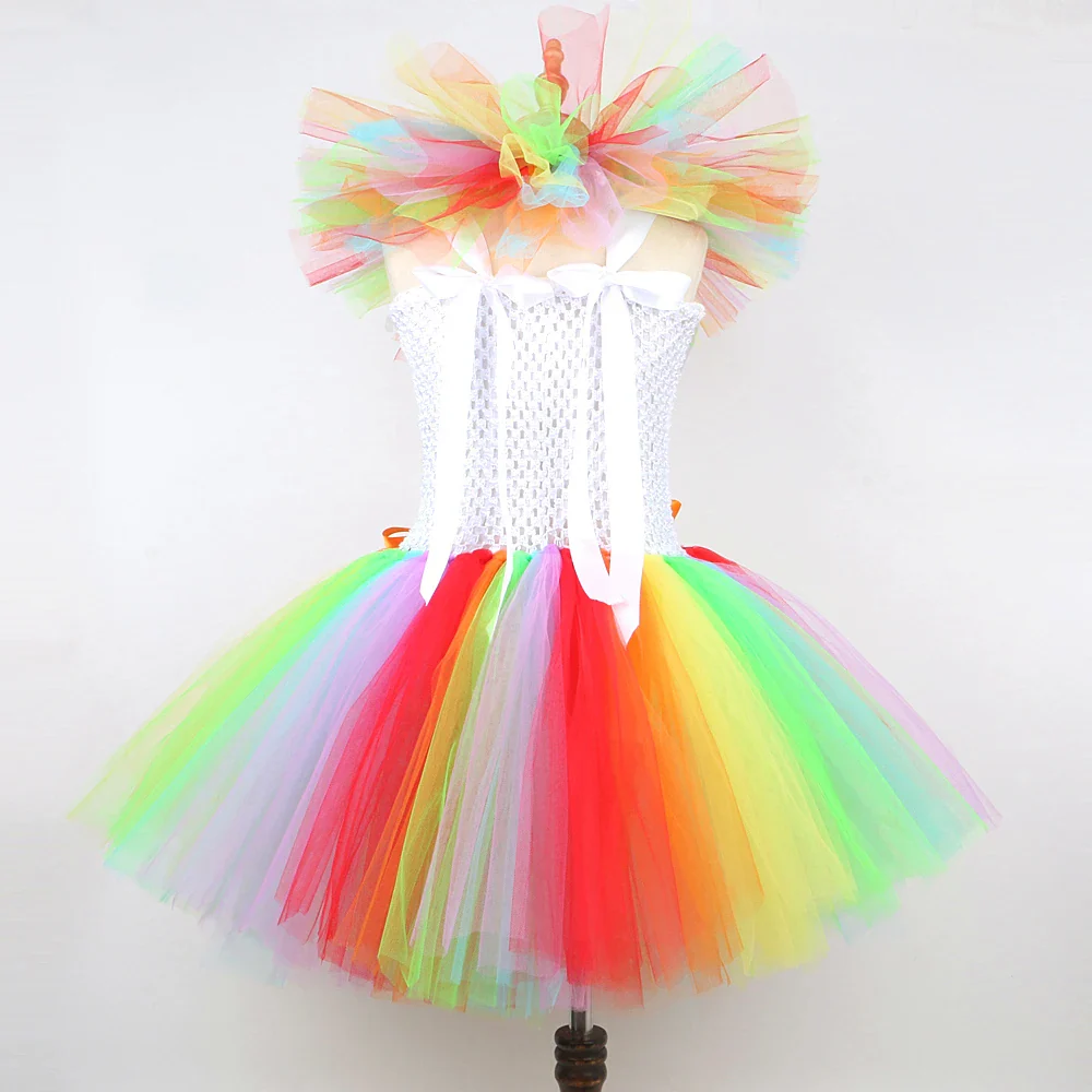 Rainbow Clown Dress - Image 4
