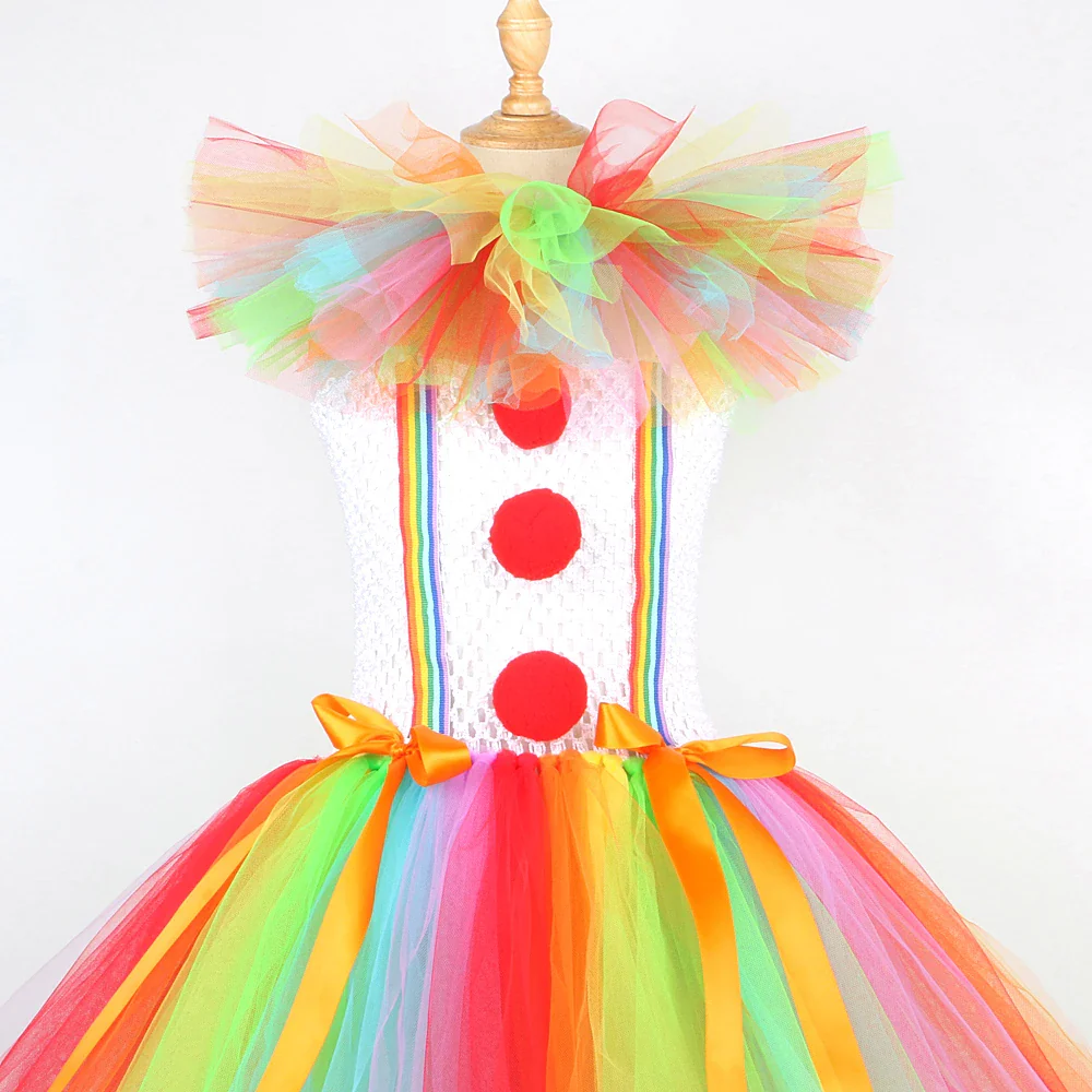 Rainbow Clown Dress - Image 6