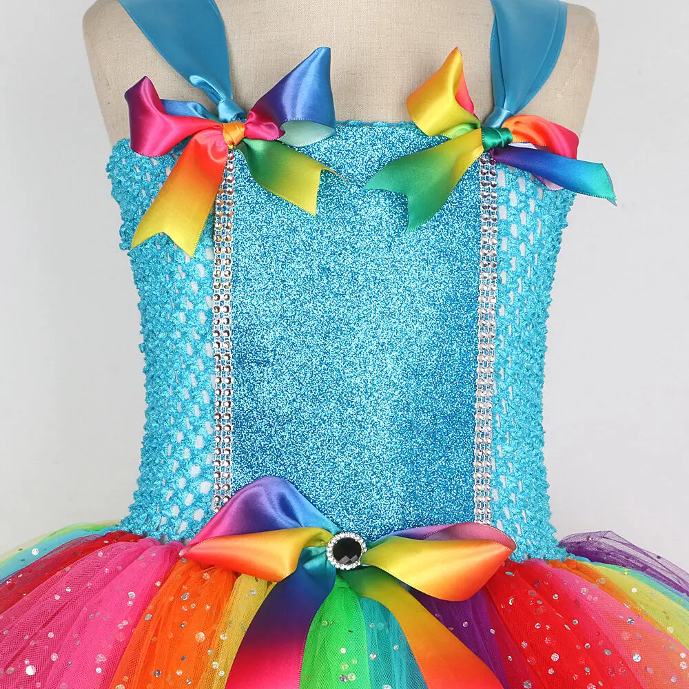 Rainbow Fairy Dress - Image 5