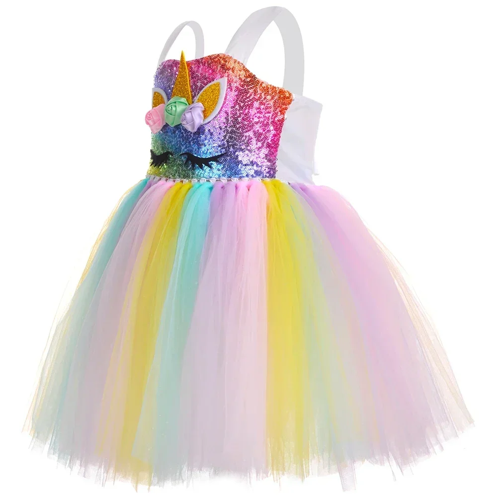 Rainbow Unicorn Dress - Image 3