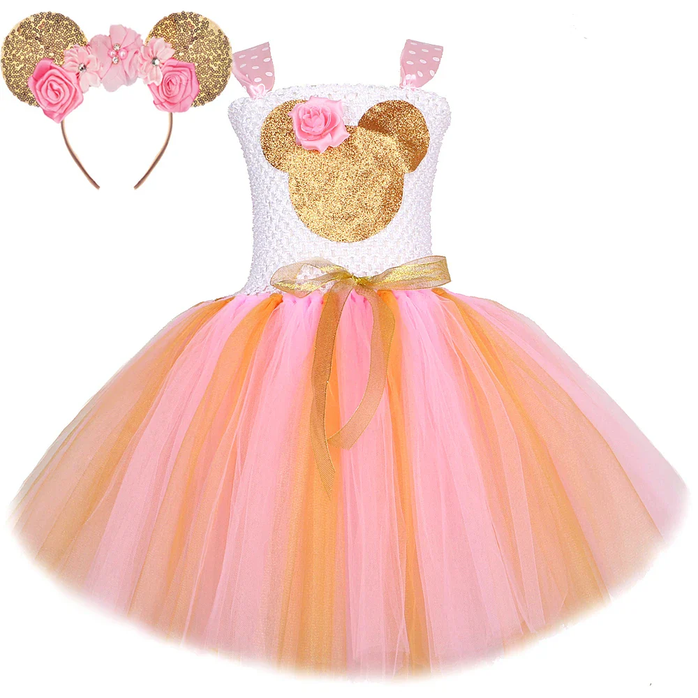 Rose Gold Miss Minnie Dress