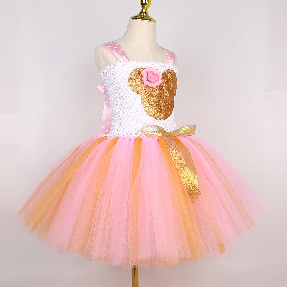 Rose Gold Miss Minnie Dress - Image 3