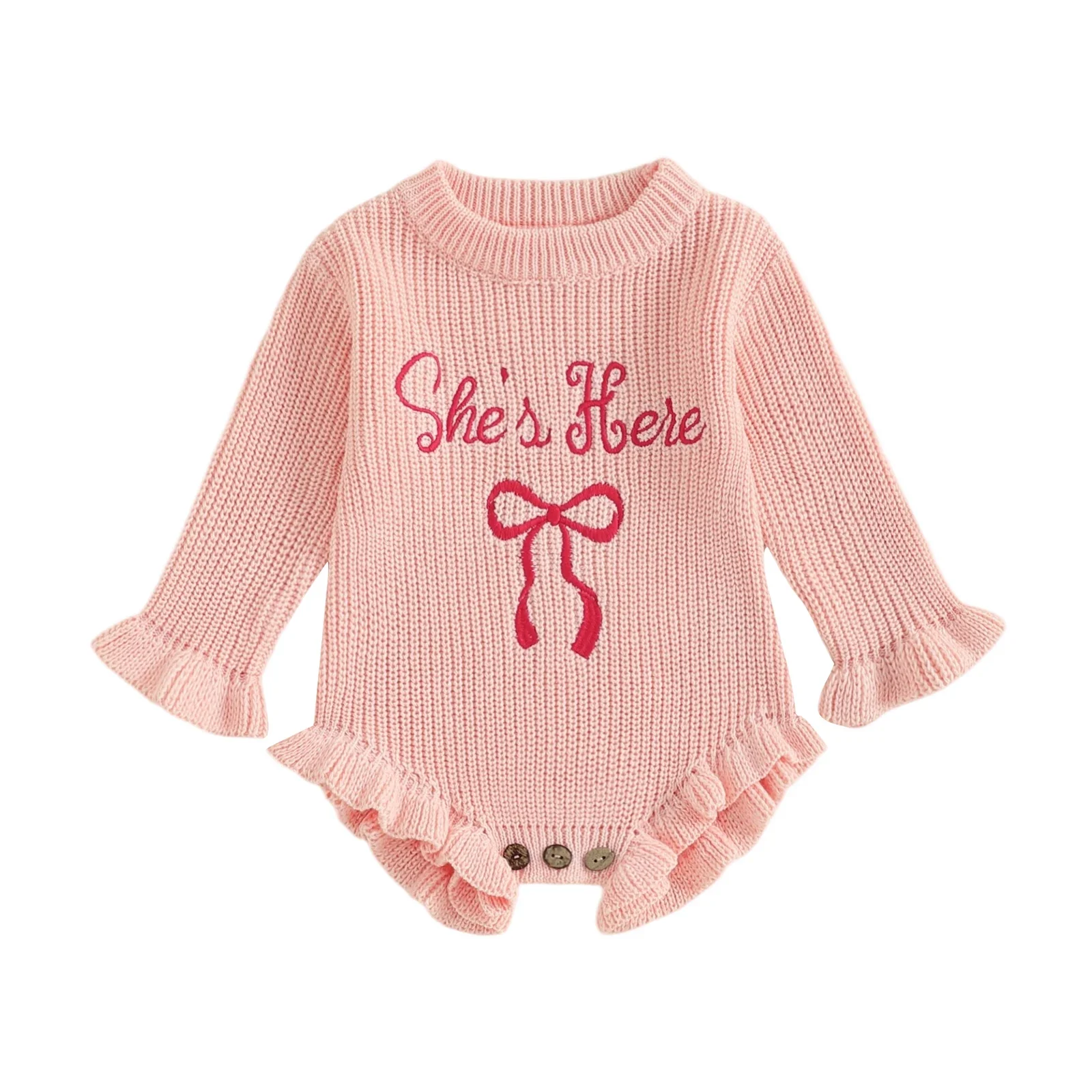 She's Here Romper - Image 6