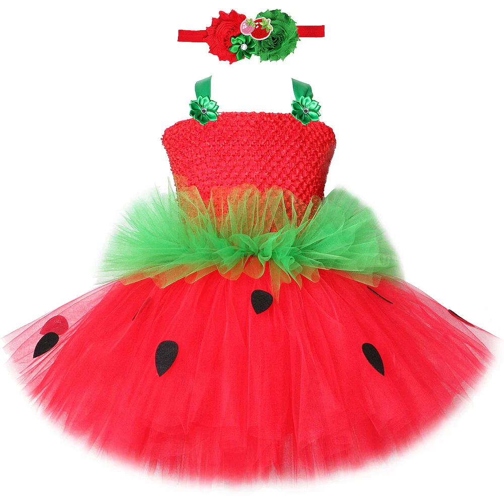 Watermelon tutu dress