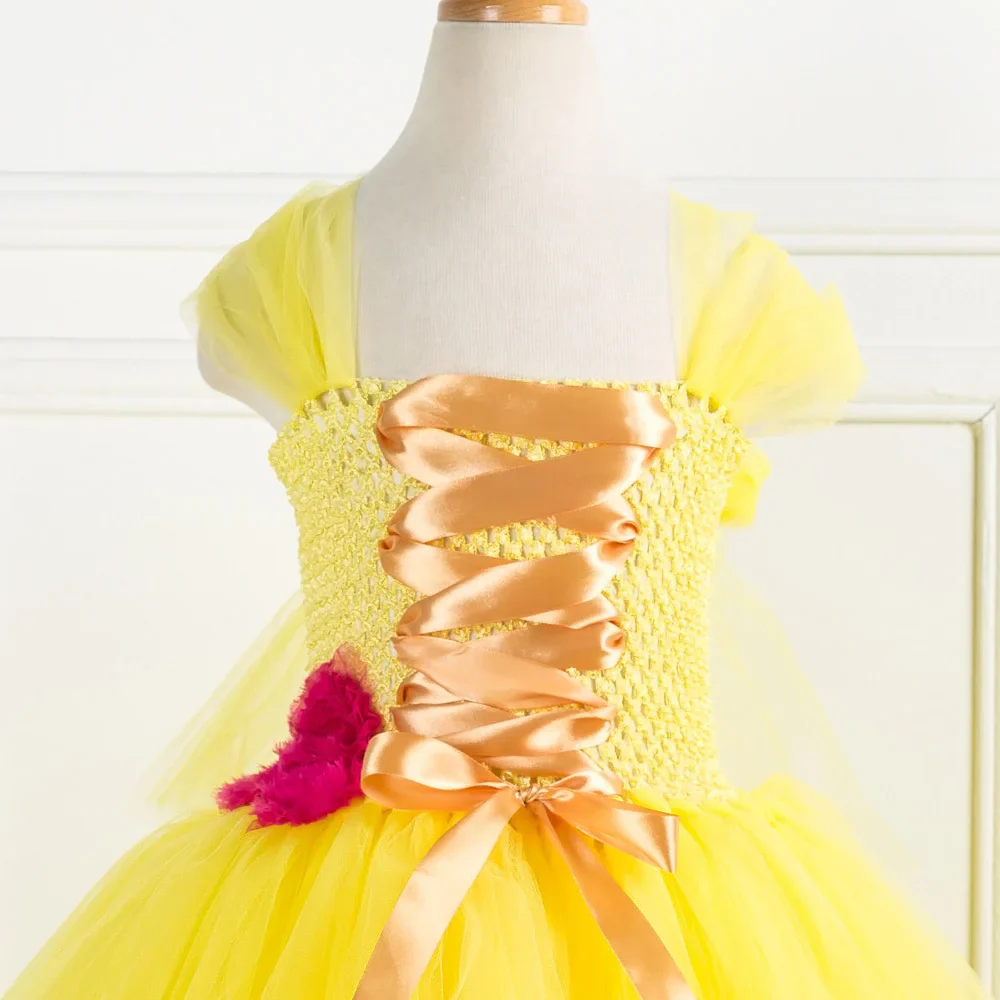 Yellow Princess Gown - Image 6