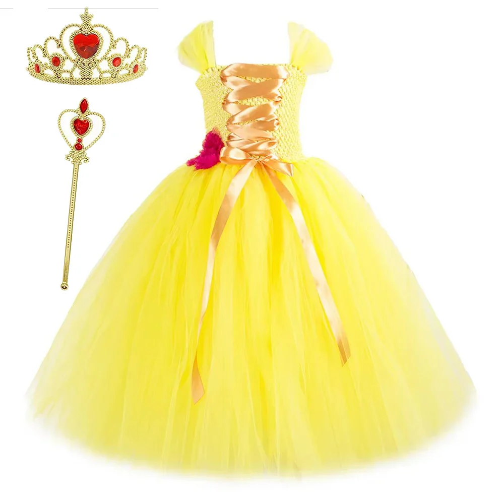Yellow Princess Gown - Image 7